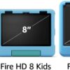 Amazon Fire 7 Kids tablet (newest model) ages 3-7. Top-selling 7″ kids tablet on Amazon. Includes ad-free and exclusive content, easy parental controls, 10-hr battery, 16 GB, Purple