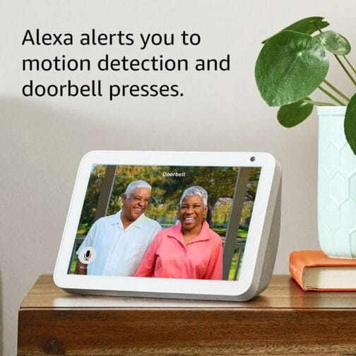 Blink Video Doorbell (newest model), Two-way audio, HD video, motion and chime app alerts and Alexa enabled  wired or wire-free (Black)