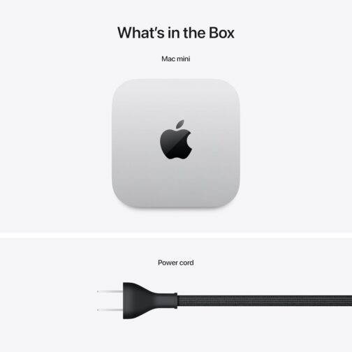 Apple 2024 Mac Mini Desktop Computer with M4 chip with 10core CPU and 10core GPU: Built for Apple Intelligence, 24GB Unified Memory, 512GB SSD Storage, Gigabit Ethernet. Works with iPhone/iPad