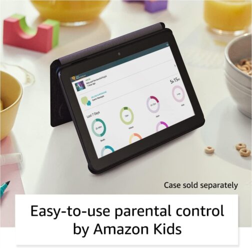 Amazon Fire 7 tablet (newest model) 7 display, read and watch, under $60 with 10-hour battery life, 16 GB, Denim