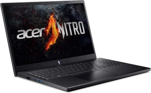 Acer Nitro V Gaming Laptop | AMD Ryzen 5 7535HS Hexa-Core Processor | NVIDIA GeForce RTX 4050 Laptop GPU | 15.6″ FHD IPS 144Hz Display | 8GB DDR5 | 512GB SSD | WiFi 6 | Backlit KB | ANV15-41-R5N6