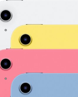 Apple iPad (10th Generation): with A14 Bionic chip, 10.9-inch Liquid Retina Display, 64GB, Wi-Fi 6, 12MP front/12MP Back Camera, Touch ID, All-Day Battery Life  Blue