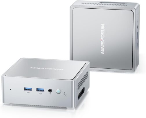 MINISFORUM Mini PC NAB9 Plus Intel Core i9-12900HK/i9-12900H 14 Cores/20 Threads,up to 5.0GHz 32GB RAM 1TB PCIe4.0 SSD Mini Computer OCuLink HDMI+DP+USB4 Dual 2.5 G RJ45 WiFi 6E, BT5.3