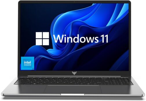 2025 Laptop, Laptop Computer with Intel Quad-Core Processor(Up to 3.6GHz), 16GB DDR4 512GB SSD Windows 11 Laptop, 15.6" IPS 1080P, Metal Shell, USB3.2