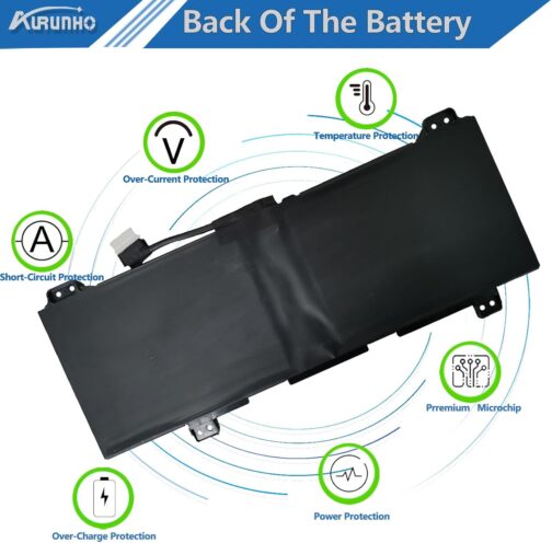 GH02XL Laptop Battery Replacement for HP Chromebook 11A G8 11 G8 14 G6 Chromebook X360 11 G3 14AT-NA000 NA0010CA NA0010DS Series GHO2XL HSTNN-DB9M L75253-271 L75783-005 7.7V 47.3Wh 6000mAh