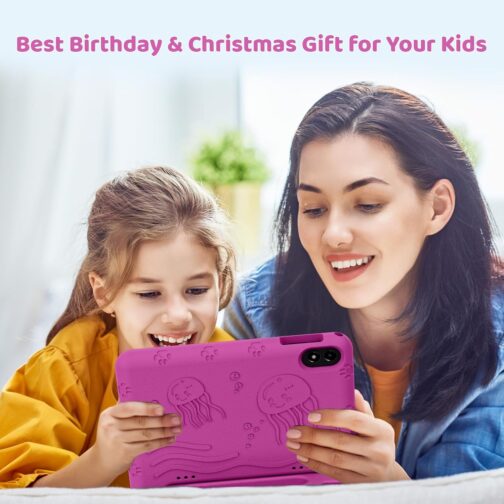 2025 Upgraded Android 14 Tablet, 10inch Kids Tablet , Octa-core CPU, 10GB+64GB+1TB Expand Tablets for Kids with Kids Space, Parental Control, 6000mAh Big Battery, HD Touchscreen Display Tableta