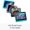 New Amazon Fire HD 8 Kids Pro tablet, ages 6-12. Bright 8″ HD screen, includes ad-free content, parental controls, 13-hr battery, slim case for older kids, 32GB, Hello Teal, (2024 release)