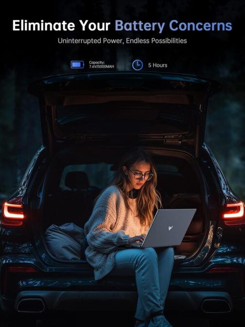 2025 Laptop, Laptop Computer with Intel Quad-Core Processor(Up to 3.6GHz), 16GB DDR4 512GB SSD Windows 11 Laptop, 15.6″ IPS 1080P, Metal Shell, USB3.2