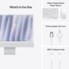 Apple 2024 iMac All-in-One Desktop Computer with M4 chip with 10-core CPU, 10-core GPU: Built for Apple Intelligence, 24GB Unified Memory, 512GB SSD Storage; Silver with AppleCare+ (3 Years)