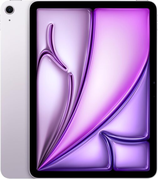 Apple iPad Air 11-inch with M3 chip Built for Apple Intelligence, Liquid Retina Display, 128GB, 12MP Front/Back Camera, Wi-Fi 6E, Touch ID, All-Day Battery Life  Purple