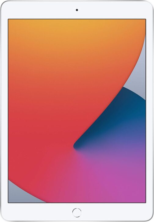2020 Apple iPad (10.2-inch, Wi-Fi, 128GB) - Silver (Renewed)