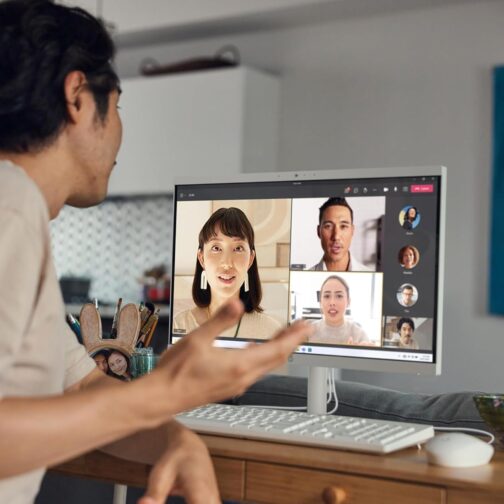 HP 22″ All-in-One Desktop PC  The New Version and Look  12 Month Microsoft Office  40GB RAM  1TB Storage (512GB SSD and 512GB External)  FHD Display  Intel Celeron Processor  Windows 11 Home