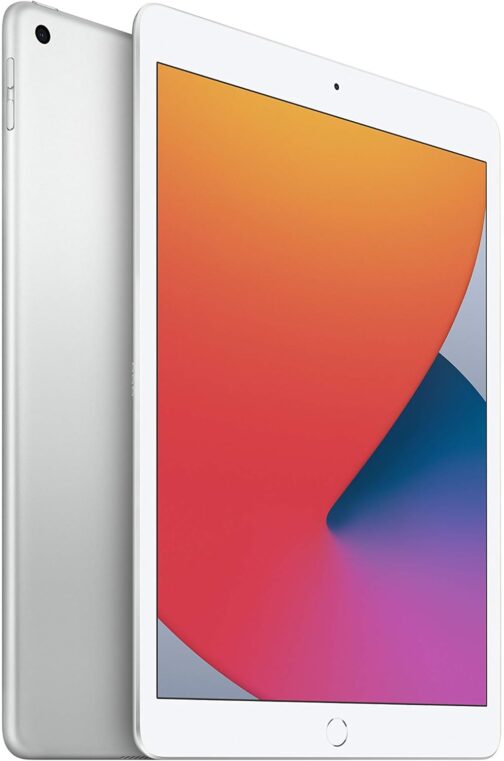 2020 Apple iPad (10.2-inch, Wi-Fi, 128GB) – Silver (Renewed)
