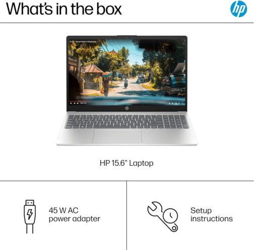 HP 15.6″ LED Touchscreen Business Laptop, 12th Gen Intel 10-Core i5-1235U (Up to 4.4 GHz), 16GB RAM, 512GB PCIe SSD, Free Microsoft Office, Numeric Keypad, Wi-Fi 6E, Windows 11 Pro, Stylus Pen+Battery