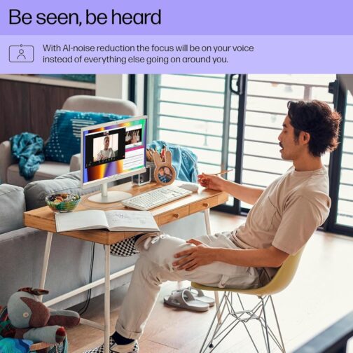 HP 22″ All-in-One Desktop PC  The New Version and Look  12 Month Microsoft Office  40GB RAM  1TB Storage (512GB SSD and 512GB External)  FHD Display  Intel Celeron Processor  Windows 11 Home