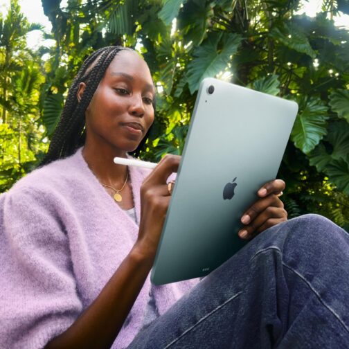 Apple iPad Air 13-inch with M3 chip Built for Apple Intelligence, Liquid Retina Display, 128GB, 12MP Front/Back Camera, Wi-Fi 6E, Touch ID, All-Day Battery Life  Space Gray